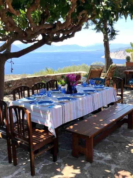 Stone Sunset Villa Sfentouri 外观 照片