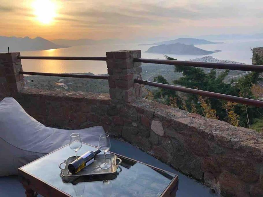 Stone Sunset Villa Sfentouri 外观 照片