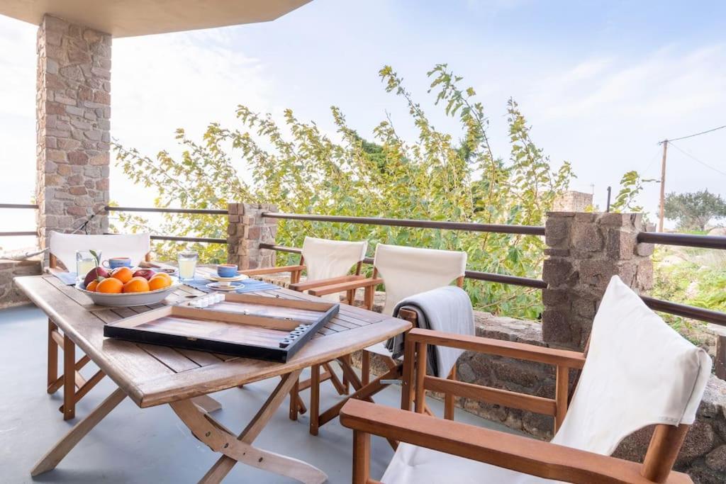 Stone Sunset Villa Sfentouri 外观 照片